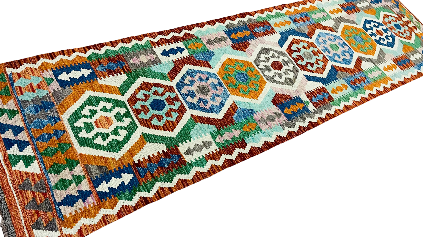 Tappeto Ikat Kilim 250x300 cm by Jalal