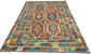 Colorful, Handwoven, Fine Afghan Maimana Kilim -Reversible Area Rug - 9’ 8’’ x 6’ 6’’