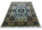 One of a Kind, Pure Wool, Naturally Dyed, Hand Knotted, Fine Afghan Tribal Mamluk Area Rug – 7’ 5’’ x 5’ 6’’