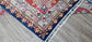 One of a Kind, Pure Wool, Naturally Dyed, Hand Knotted, Fine Afghan Super Kazak Area Rug – 11’ 10’’ x 9’ 2’’