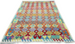 Colorful, Handwoven, Fine Afghan Maimana Kilim -Reversible Area Rug - 9’ 8’’ x 6’ 8’’