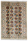 One of a Kind, Pure Wool, Naturally Dyed, Hand Knotted, Fine Afghan Traditional Feel Pai Area Rug – 8’ 2’’ x 5’ 10’’