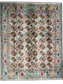 One of a Kind, Pure Wool, Naturally Dyed, Hand Knotted, Fine Afghan Traditional Feel Pai Area Rug – 9’ 12’’ x 8’ 0’’