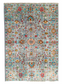 One of a Kind, Pure Wool, Naturally Dyed, Hand Knotted, Fine Afghan Traditional Sultani Area Rug – 5’ 11’’ x 4’ 2’’