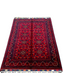 Pure Wool, Naturally Dyed, Hand Knotted, Fine Afghan Traditional Khal Mohammadi Area Rug – 4’ 10’’ x 3’ 4’’