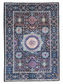 One of a Kind, Pure Wool, Naturally Dyed, Hand Knotted, Fine Afghan Tribal Mamluk Area Rug – 8’ 6’’ x 5’ 12’’