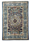 One of a Kind, Pure Wool, Naturally Dyed, Hand Knotted, Fine Afghan Tribal Mamluk Area Rug – 4’ 10’’ x 3’ 3’’