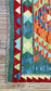 Colorful, Handwoven, Fine Afghan Maimana Kilim - Reversible Runner Rug - 9’ 10’’ x 2’ 9’’