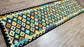 Colorful, Handwoven, Fine Afghan Maimana Kilim - Reversible Runner Rug - 9’ 8’’ x 2’ 9’’