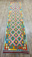 Colorful, Handwoven, Fine Afghan Maimana Kilim - Reversible Runner Rug - 9’ 10’’ x 2’ 5’’