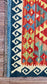 Colorful, Handwoven, Fine Afghan Maimana Kilim - Reversible Runner Rug - 8’ 0’’ x 2’ 10’’