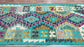 Colorful, Handwoven, Fine Afghan Maimana Kilim - Reversible Runner Rug - 9’ 9’’ x 2’ 8’’