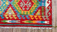 Colorful, Handwoven, Fine Afghan Maimana Kilim - Reversible Area Rug - 5’ 0’’ x 3’ 3’’