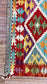 Colorful, Handwoven, Fine Afghan Maimana Kilim - Reversible Runner Rug - 6’ 0’’ x 2’ 7’’