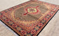 One of a Kind, Pure Wool, Naturally Dyed, Hand Knotted, Fine Afghan Tribal Merinos Area Rug – 11’ 4’’ x 8’ 7’’