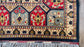 One of a Kind, Pure Wool, Naturally Dyed, Hand Knotted, Fine Afghan Tribal Merinos Area Rug – 12’ 10’’ x 9’ 11’’