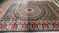 One of a Kind, Pure Wool, Naturally Dyed, Hand Knotted, Fine Afghan Tribal Merinos Area Rug – 12’ 10’’ x 9’ 11’’