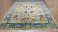 One of a Kind, Pure Wool, Naturally Dyed, Hand Knotted, Fine Afghan Traditional Chobi Area Rug – 13’ 9’’ x 9’ 9’’