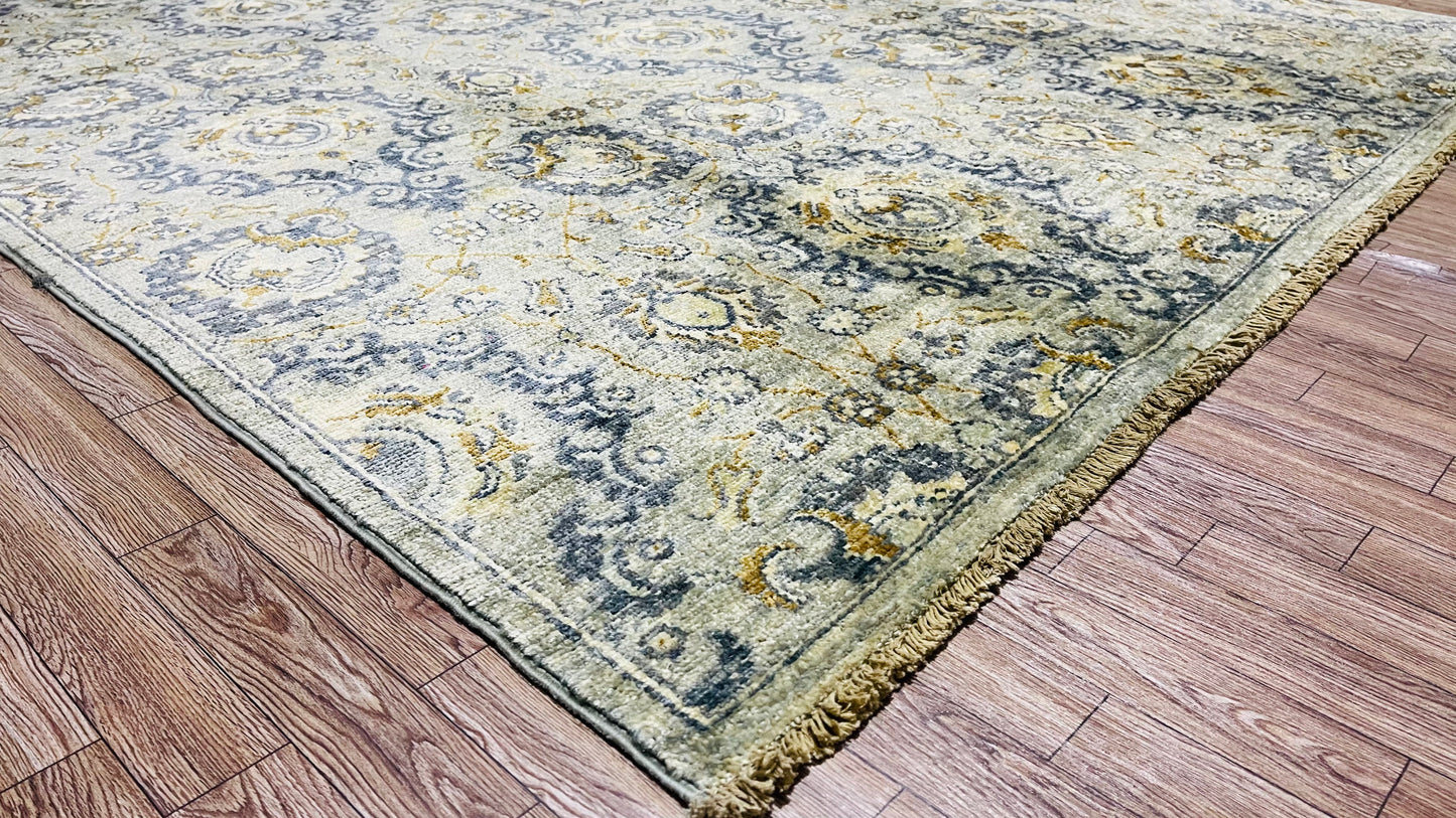 One of a Kind, Fine, Pure Wool, Naturally Dyed, Hand Knotted, Afghan Traditional Chobi Rug - 7’ 7’’ x 5’ 7’’