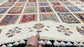 One of a Kind, Fine, Pure Wool, Hand Knotted, Afghan Traditional Aiyana Rug - 7’ 1’’ x 5’ 5’’