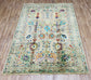 One of a Kind, Pure Wool, Naturally Dyed, Hand Knotted, Fine Afghan Traditional Sultani Area Rug – 6’ 2’’ x 4’ 1’’