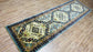 One of a Kind, Pure Wool, Naturally Dyed, Hand Knotted, Fine Afghan Traditional Chobi Runner Rug – 9’ 11’’ x 2’ 1’’