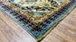 Pure Wool, Naturally Dyed, Hand Knotted, Fine Afghan Traditional Chobi Runner Rug - 9' 11'' x 2' 10''