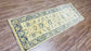 One of a Kind, Fine, Pure Wool, Naturally Dyed, Hand Knotted, Afghan Traditional Chobi Runner Rug - 5’ 7’’ x 1’ 11’’