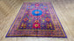 One of a Kind, Pure Wool, Naturally Dyed, Hand Knotted, Fine Afghan Tribal Mamluk Area Rug – 10’ 11’’ x 6’ 7’’