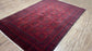 Pure Wool, Naturally Dyed, Hand Knotted, Fine Afghan Traditional Khal Mohammadi Area Rug – 9’ 9’’ x 6’ 7’’