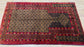 Pure Wool, Naturally Dyed, Hand Knotted, Fine Afghan Traditional Prayer Area Rug – 4’ 8’’ x 2’ 11’’