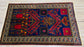 Pure Wool, Naturally Dyed, Hand Knotted, Fine Afghan Traditional Prayer Area Rug – 4’ 6’’ x 2’ 9’’