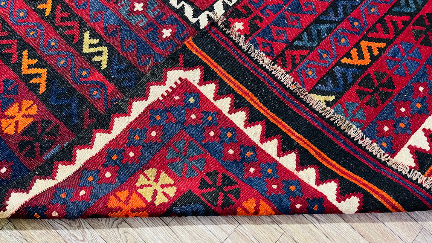 Afghan Handmade Rugd -  Ghalmori Kilim - 16’ 7’’ x 9’ 8'’