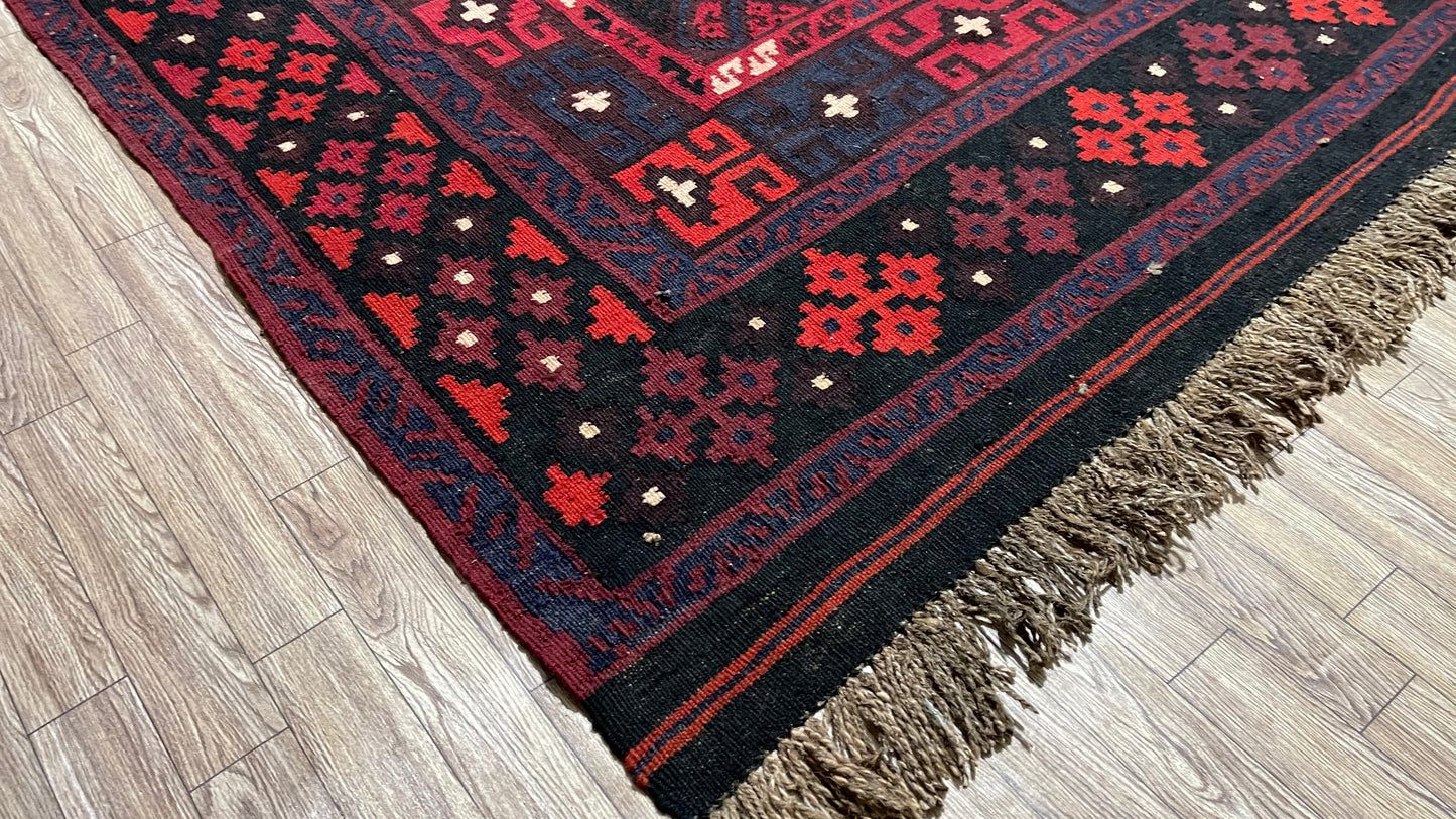 Afghan Handmad Rug - Ghalmori Kilim - 15’ 5’’ x 9’ 5'’