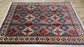 One of a Kind, Pure Wool, Naturally Dyed, Hand Knotted, Fine Afghan Tribal Merinos Area Rug – 6’ 6’’ x 4’ 9’’