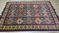 One of a Kind, Pure Wool, Naturally Dyed, Hand Knotted, Fine Afghan Tribal Merinos Area Rug – 7’ 1’’ x 5’ 0’’