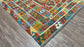 Colorful, Handwoven, Fine Afghan Maimana Kilim -Reversible Area Rug - 9’ 8’’ x 6’ 6’’