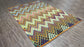 Colorful, Handwoven, Fine Afghan Maimana Kilim - Reversible Area Rug - 9’ 9’’ x 6’ 7’’