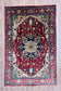 One of a Kind, Pure Wool, Naturally Dyed, Hand Knotted, Fine Afghan Traditional Haris Area Rug – 6’ 0’’ x 3’ 10’’