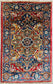 One of a Kind, Pure Wool, Naturally Dyed, Hand Knotted, Fine Afghan Traditional Haris Area Rug – 4’ 4’’ x 2’ 8’’