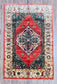 One of a Kind, Pure Wool, Naturally Dyed, Hand Knotted, Fine Afghan Traditional Haris Area Rug – 5’ 12’’ x 3’ 11’’