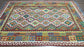 Colorful, Handwoven, Fine Afghan Maimana Kilim - Reversible Area Rug -10’ 0’’ x 6’ 8’’