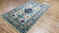 One of a Kind, Pure Wool, Naturally Dyed, Hand Knotted, Fine Afghan Super Kazak Area Rug – 6’ 0’’ x 3’ 10’’